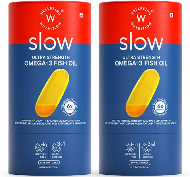 6x Strength Omega 3 Fish Oil