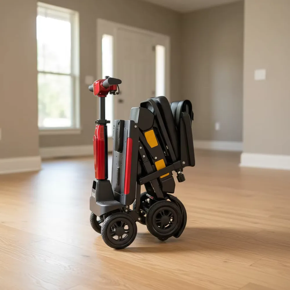 2026 Electric Mobility Scooter Folding Tricycle for Senior Citizens