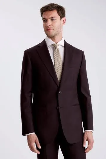 Moss Tailored Fit Grape Performance Jacket