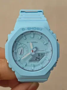 Oak Series G118 Iced Out Sports Digital Watch - Waterproof Large Dial LED Dual Display Unisex Electronic Watch