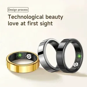 Smart Ring Bluetooth Smart Motion Step Counter Gesture Control Sleep Monitoring Ring Waterproof Multifunctional Health M