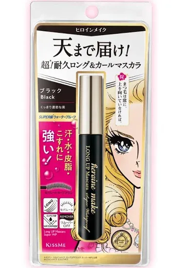 Heroine Make Long & Curl Mascara Super Waterproof 2 Pack Black Kiss Me
