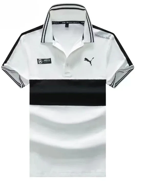 Petronas AMG white polo shirt
