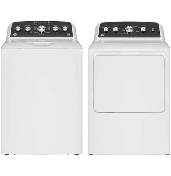 GE Laundry Pair Washer and Gas Dryer