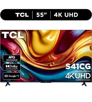 TCL S41CG Series 55" 4K UHD Smart Google TV Limited Edition