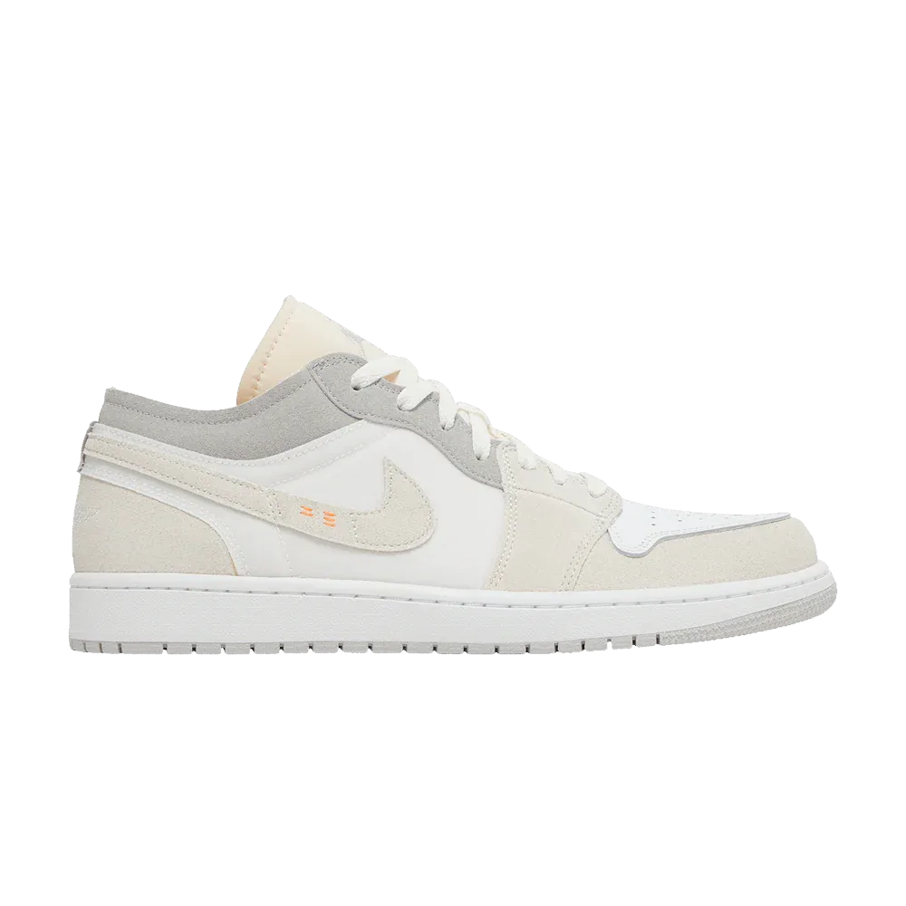 Air Jordan 1 Low Inside Out Cream White Light Grey