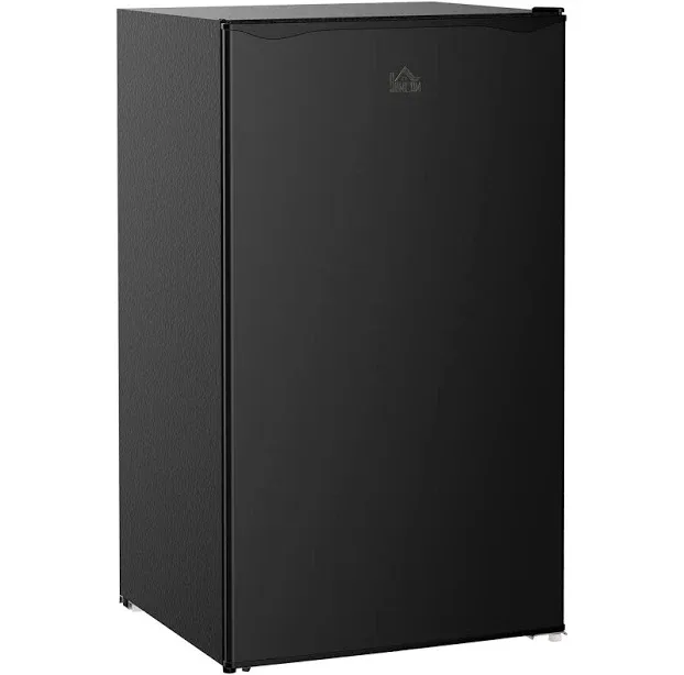 HOMCOM 91L Freestanding Under- Counter Fridge with Lock