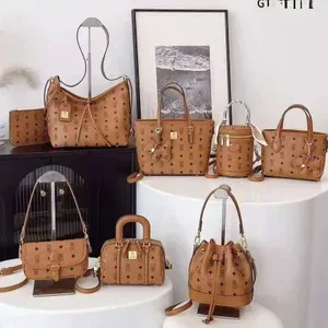 Gutiko Stylish & Textured Boston Bag Fashion Crossbody bag Women's Handheld Bucket BagMini Bear Print Crossbody Bag Vint