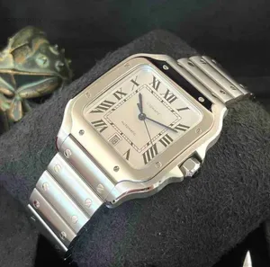 Mechanical Movement Mens Watch, 40mm Luxury Style, Date Display, 100m Waterproof with Box