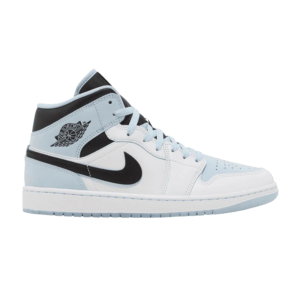Air Jordan 1 Mid SE Ice Blue Black