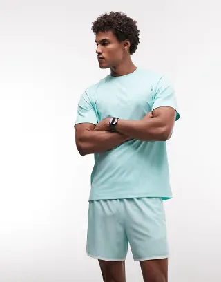4505 Icon quick dry mesh training t-shirt in mint