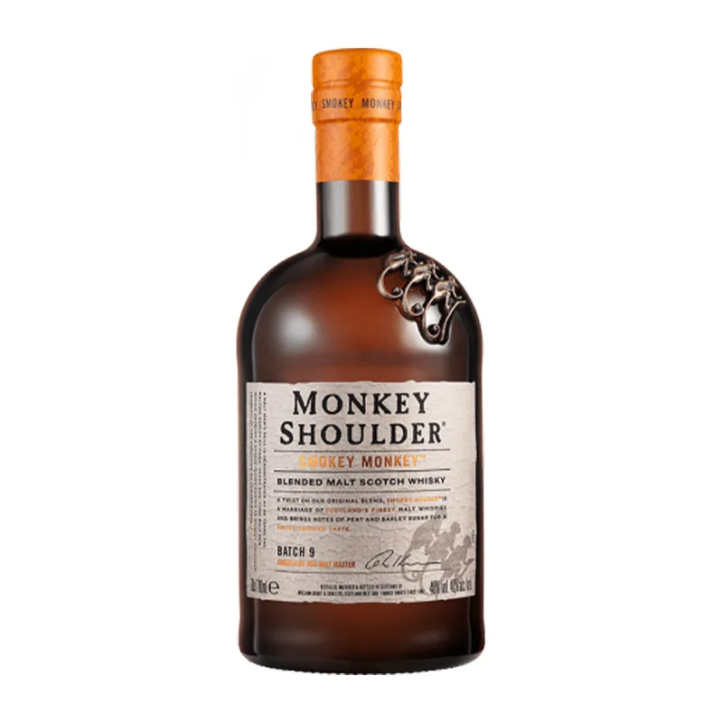 Monkey Shoulder Smokey Blended Malt Scotch Whisky – 70cl