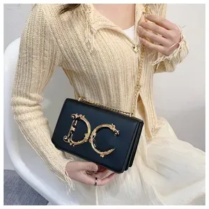 2026 Cross - border Patent Leather Handheld Fashion Women's Bags for Women - Chain Crossbody Bags Hand - held Evening Ba