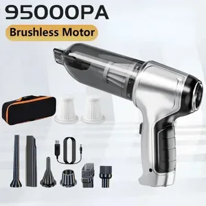 95000PA Car Vacuum Cleaner Wireless Powerful Cleaning Machine Auto Robot Car Accessories Home Appliance Strong Suction A