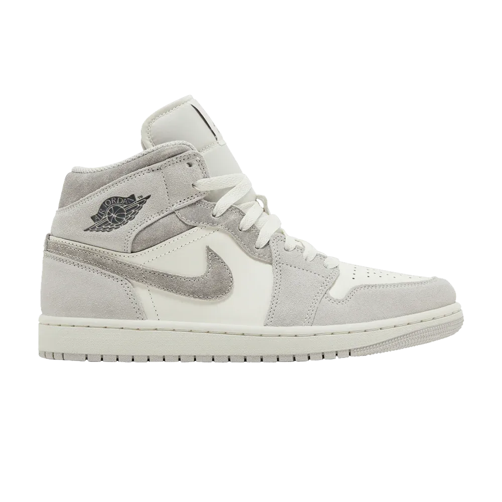 Air Jordan 1 Mid SE Neutral Grey Sail