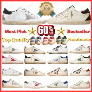 2026 Designer Shoes Old Shoe Loafers Sneakers Super-star S Shoes Leather Italy Dirty Brand Women Men Ball Casual Star Tr