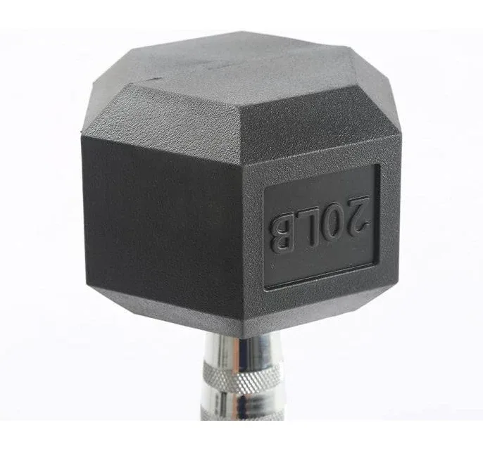 Heavy Duty Hex Dumbbell Set