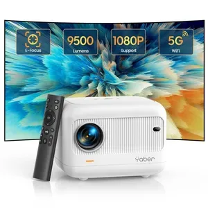 Other Electronics MINI Projector WiFi Bluetooth 9500 Lumens 720P Support 1080p Video for Home Outdoor Cinema Android YAB