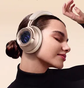 Wireless Head-Mounted Bluetooth Headphones - Active Noise-Cancelling ANC, Starlight Display