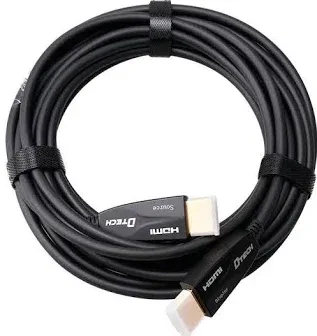 Dtech Fibre Cable 10.0m HDMI V2.0, 4K