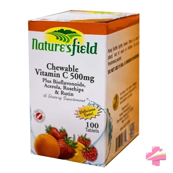 N/F CHEWABLE VIT C 500M...