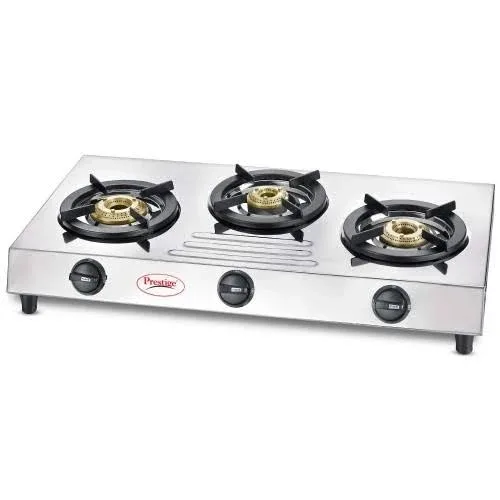 Prestige Fame 3 Burner Gas Stove