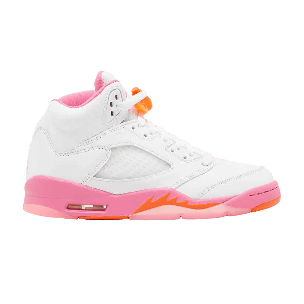 Air Jordan 5 Retro WNBA Pinksicle Safety Orange (GS)