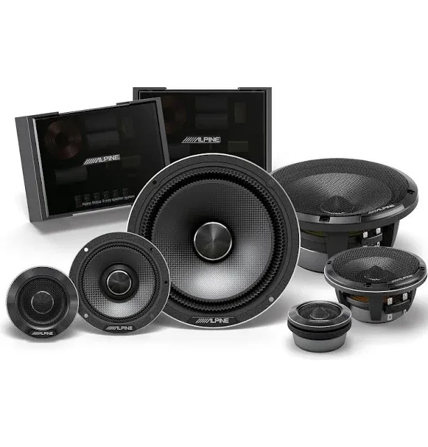 Alpine Status Series HDZ-653 6.5" 3-Way Component System