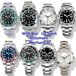 Stainless Steel Automatic Mechanical Watch for Men Luminous Date Display Luxury Diver Watch Gift for Business and Daily