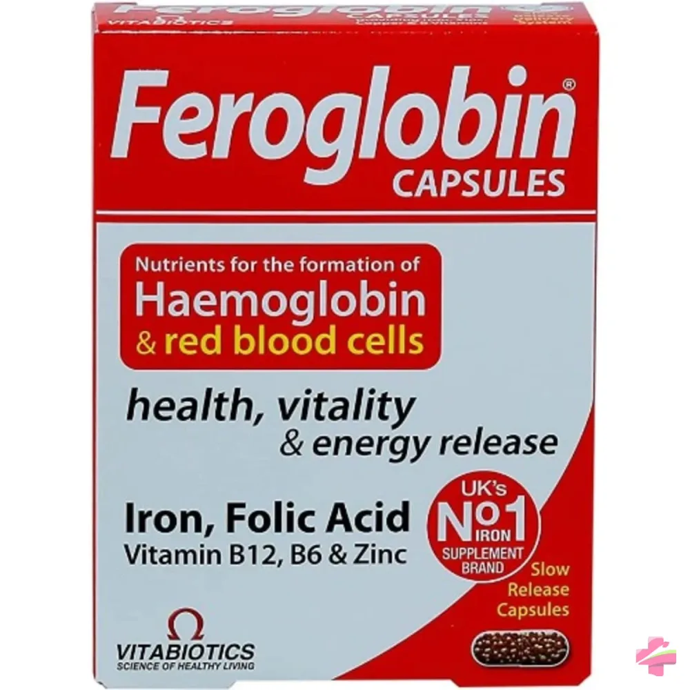 FEROGLOBIN * 30 CAPS