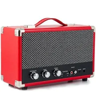 GPO Westwood Radio Player Red