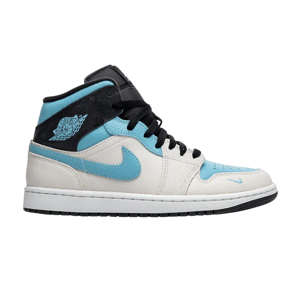 Air Jordan 1 Mid SE Summit White Blue Chill