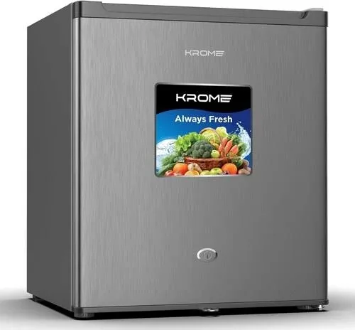 Krome 60L Single Door Refrigerator Energy Class A+ Ideal for Small Spaces