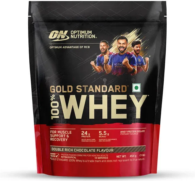 Optimum Nutrition (ON) Gold Standard 100% Whey Protein Powder - Double Rich Chocolate At Nykaa, Best Beauty Products Onl