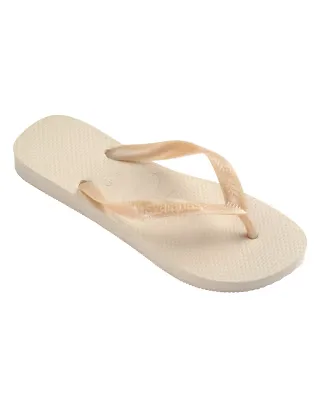 Havaianas flip flops in beige