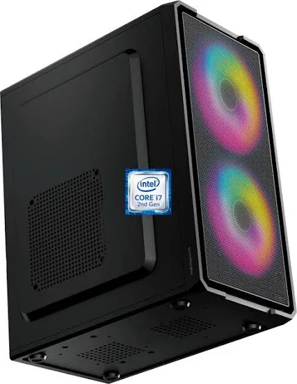 Shop New Core I7 - 2600 Processor Jil-n5 Gaming Computer Rgb Fans | Intel Core I7-2600 Processor 8 Gb Ram/Intel Hd Graph