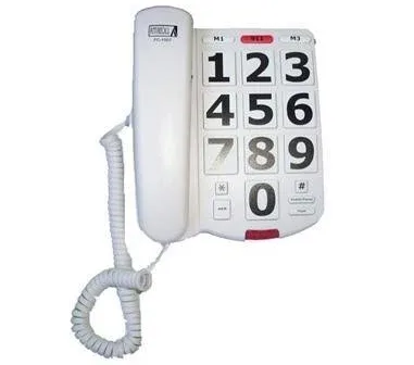 Future-Call FC-1507 Big Button Phone 40dB Handset Volume by Future-Call