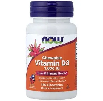 Now Foods Vitamin D 3 1000 IU