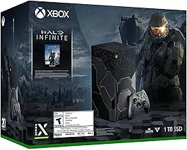 1TB Xbox Series X Halo Infinite Limited Edition Bundle - Backward Compatible with Thousands of Games, 16GB GDDR6 Memory,