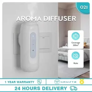 NAMSTE 300m Wall Plug Aroma Diffuser Machine Smart Essential Oil Diffuser for Home Essential Oil Air Freshener Home Appl