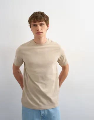 Topman 3 pack classic fit t-shirts in navy, ecru and pink