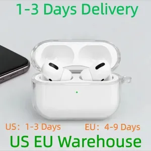 USA Euro Warehouse For Air pods pro 2 3 4 Earphones Bluetooth Headphone Accessories Silicone Protective Cover Wireless C