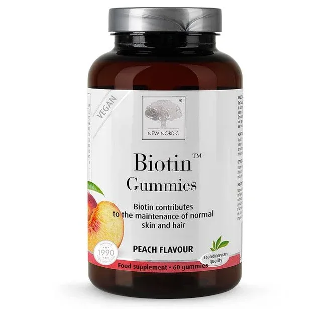 New Nordic Biotin 60 Gummies