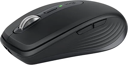 MX Anywhere 3S Compact Wireless Mouse with Free Adobe Subscription, Fast Scrolling, 8K DPI Any-Surface Tracking, Quiet C