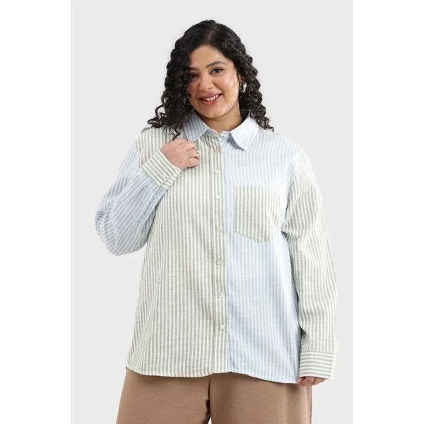 Virgio Women's Striped Shirt