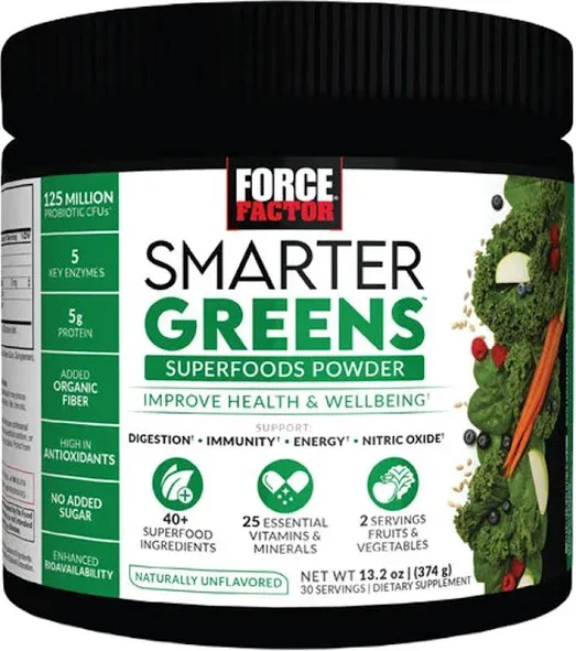 Force Factor Smarter Greens Superfoods Powder