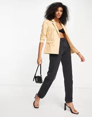Vila blazer in sand