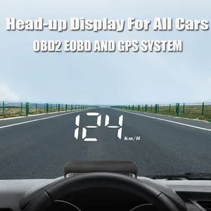 OBD2 GPS Head Up Display for Cars - Digital Speedometer, Projector Display, Auto Electronics HUD