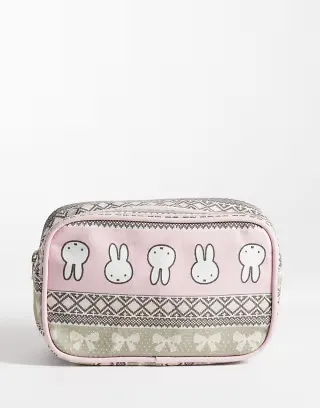 Daisy Street x Miffy cosmetic bag in multi print