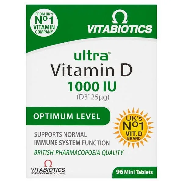 Vitabiotics Ultra 1000IU Tablets